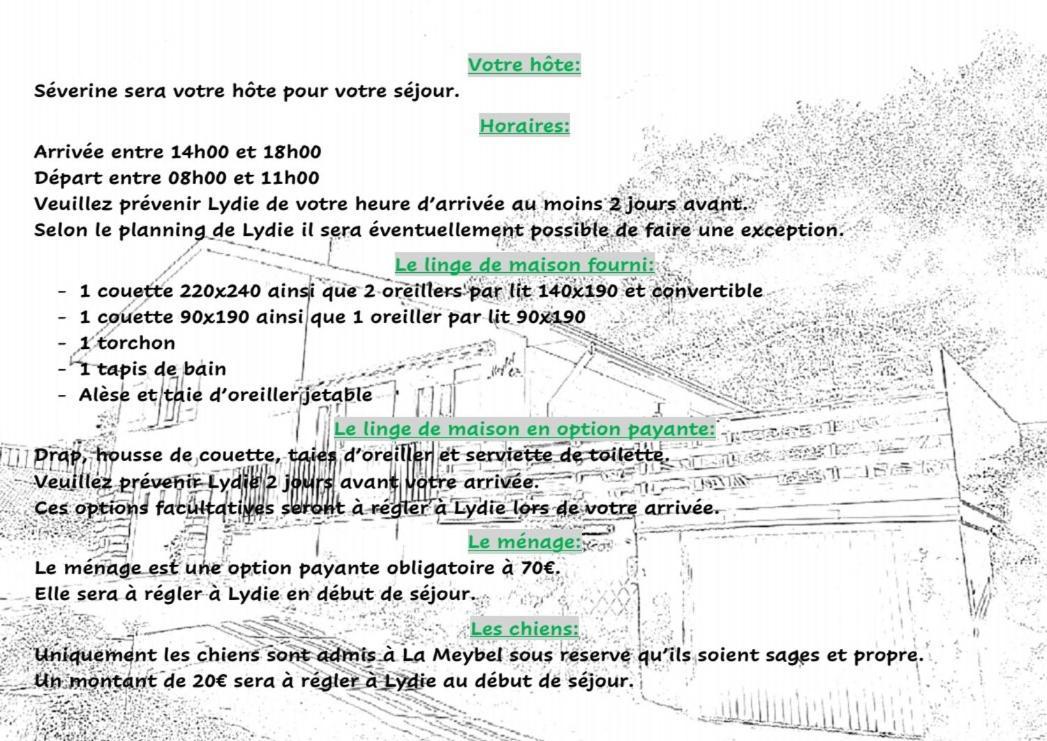 Maison Chaleureuse La Meybel La Bresse Exteriér fotografie